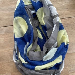 Polka Dot Infinity Scarf